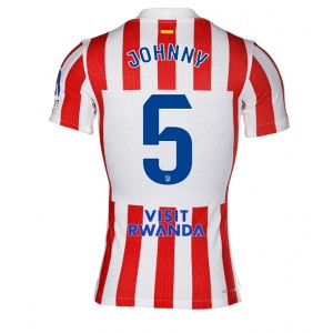 Fotbalové Dres Atletico Madrid Johnny Cardoso #5 Domácí Oblečení 2025-26 Krátký Rukáv